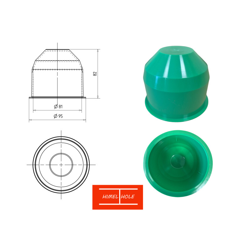 Kapturek ochronny do zaczepu K80 fi 80 mm hhzi